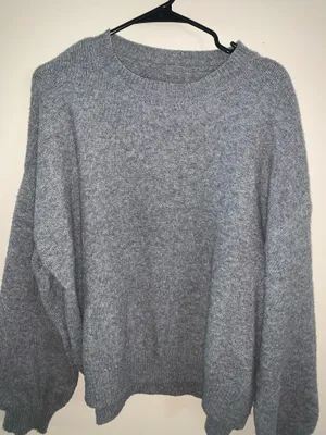 Knitted sweaters Gray Size M thumbnail 1