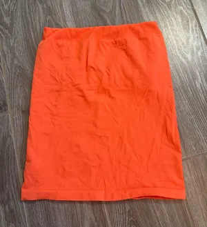 Women’s Free People Intimately Bright Orange bandeau Cami top XS small EUC thumbnail 1
