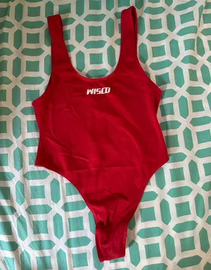 wisconsin bodysuit Red Size M thumbnail 2