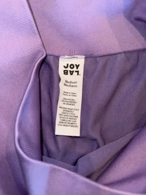 JoyLab Women's Seamless High-Waisted Workout Leggings in Purple thumbnail 2
