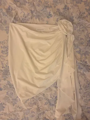 Lovers + Friends Dress mini skirt white rosette thumbnail 2