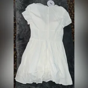 Princess Polly Pasque Mini Dress in White Size 6 New with tags thumbnail 6