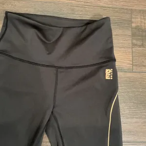 P.E Nation Activewear Leggings Black Lime Green Colorblock High Rise Small S P thumbnail 3