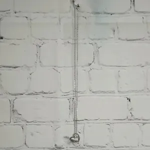 New silver toned Mom heart‎ necklace thumbnail 3