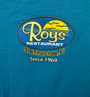 Comfort Colors Roy’s Restaurant Steinhatchee FL Tee thumbnail 3