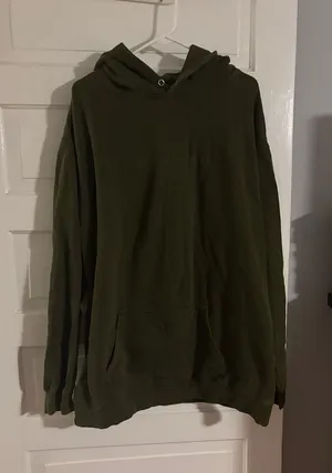 Olive Green Ever and Evermore Taylor Swift Hooded Pullover Sweatshirt thumbnail 1