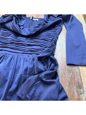Abercrombie & Fitch Purple Emerson Drop Waist Mini Dress XL thumbnail 8