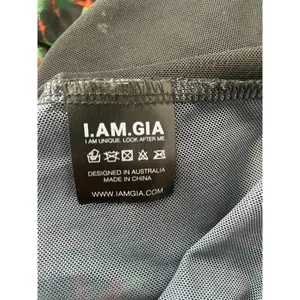 I.AM.GIA Size XS Top Blouse Long Sleeve Sheer Grunge Sexy Goth thumbnail 8