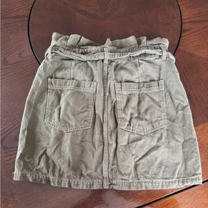 Free People Olive Green Skirt thumbnail 2