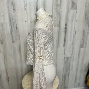 Laced white dress White Size M thumbnail 3
