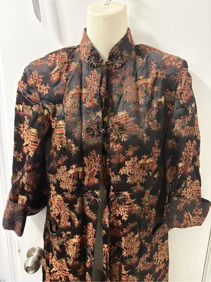 90s Shanghai duster jacket Black thumbnail 5