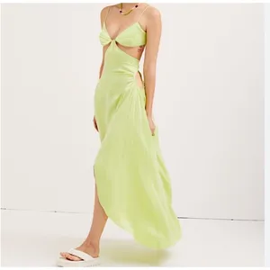NWT‎ For Love & Lemons Toni Cut Out Maxi Dress Sz Small $297 thumbnail 5