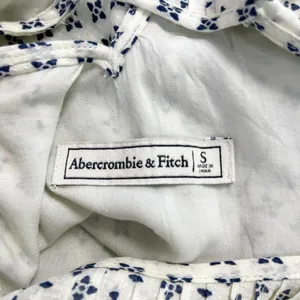 Abercrombie Fitch Womens Ruffle Top Small Romantic Cottage Boho Dainty Soft Girl thumbnail 8