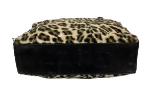 METROSTYLE Leopard Faux Fur Mini Tote thumbnail 4