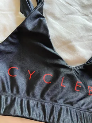 Gold Sheep Cyclebar Branded Sports Bra thumbnail 3