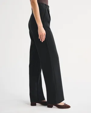 A&F Sloane Tailored Wide Leg Pant Size 24 thumbnail 4
