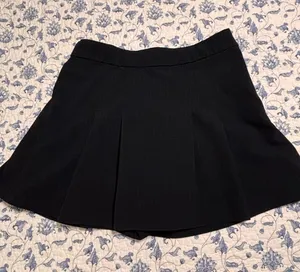 Zara size S dark gray pleated mini skort Y2K thumbnail 1