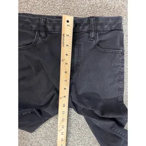 American Eagle Curvy Hi-Rise Jegging Black Skinny Jeans Womens 10 Regular thumbnail 5
