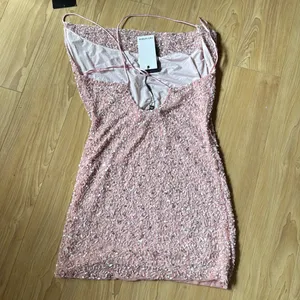 Retrofete MICH SEQUIN DRESS Pink Size XS thumbnail 5