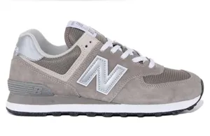 New Balance Classic 574 suede sneakers. Women’s size 8. Gray thumbnail 7