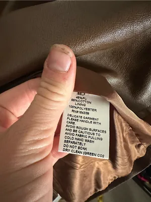 SNDYS Lennox faux leather jacket brown 8 thumbnail 4