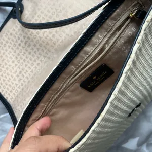 Kate Spade woven side purse thumbnail 4