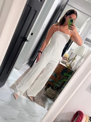 STAUD White Jumpsuit thumbnail 1