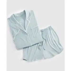 ✨State of Day Women's 2-Pc. Short-Sleeve Notched-Collar Pajama Sz Small Set✨ thumbnail 4