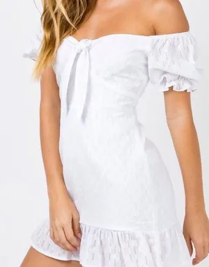 Princess Polly White Mini Dress thumbnail 1