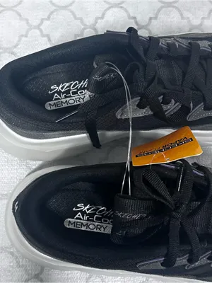 Skechers Vapor Foam Air Cool Memory Foam 150082 Black Grey Sneakers Size 10 thumbnail 4