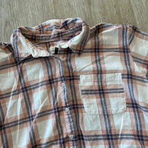 Womens Universal Thread Pink Plaid Button Up - XXL thumbnail 2