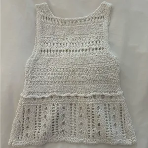 Aerie Open Knit Crochet Top NWT thumbnail 2
