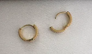Huggie Small Hoop Earrings for Men Women Streetwear Hip Hop Unisex Style thumbnail 2