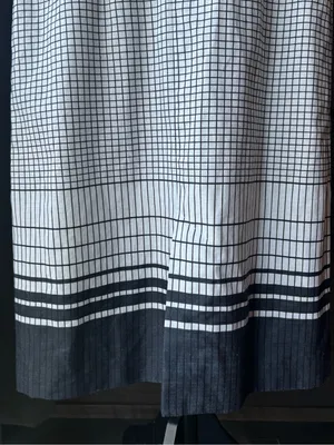 Handmade Classic Black & White Check Collared Day Dress thumbnail 6