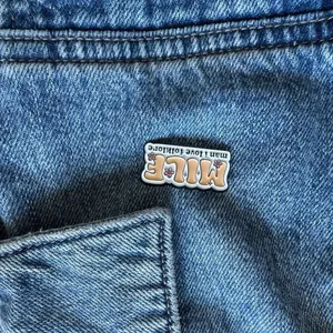 Man I Love Folk Enamel Pin | Funny Folk Music Fan Badge | Music Gift thumbnail 2