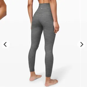 Lululemon Align Pant II 25" Mini Herringbone Heathered Black White / Black Sz 8 thumbnail 9