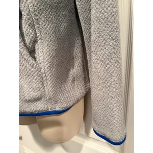 Patagonia Synchilla Snap T Fleece Womens S Gray Blue Polartec Pullover thumbnail 4
