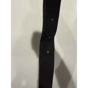 OBEY UNISEX LEATHER WAIST BELT COLOR BLACK AND SILVER BUCKLE‎ 43" Sz M thumbnail 7