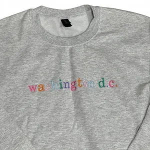 Gildan Washington D.C. Embroidered Crewneck Sweatshirt Size Small thumbnail 2