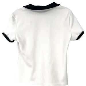 STAUD M Volley Polo Golf Tennis Core V-neck short sleeves Top Preppy Luxury Tee thumbnail 6