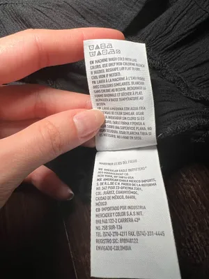 American Eagle Outfitters Black Blouse Size Medium thumbnail 6