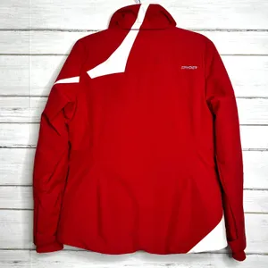 Spyder Amp Winter Ski Jacket Red White Women's Size 12 thumbnail 3