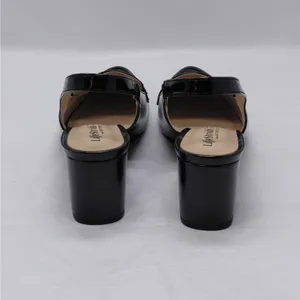 LifeStride Womens Angel Slingback Loafer Pump Sz 6.5 M Black Patent Office Shoe thumbnail 12