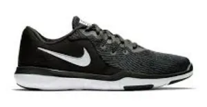 Nike Women’s flex supreme sneakers black &‎ white size 6 thumbnail 1