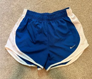 Nike Royal Blue/White Dri-Fit Running Shorts thumbnail 1