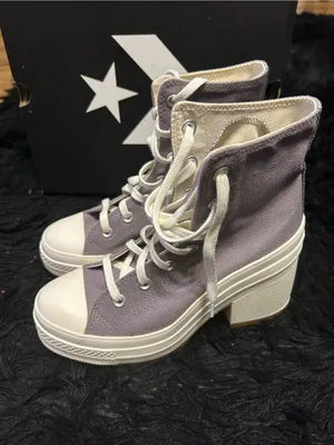CONVERSE Chuck 70 de luxe hi top purple platform shoes sneakers women’s 7.5 new thumbnail 8