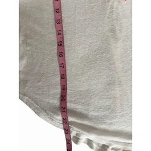 Free People Love Birds Tee Embroidered Lace-Back Muscle White Women's Size S/M thumbnail 12