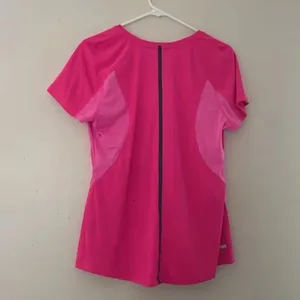 Danskin Now Womens Size L Pink Short Sleeve Athletic Top Shirt Drimore K thumbnail 6