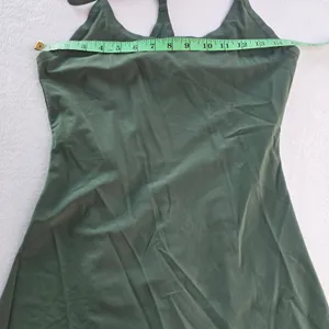 Outdoor Voices‎ Exercise Dress Forest Green Racerback Built-in Shorts Pockets XS thumbnail 8