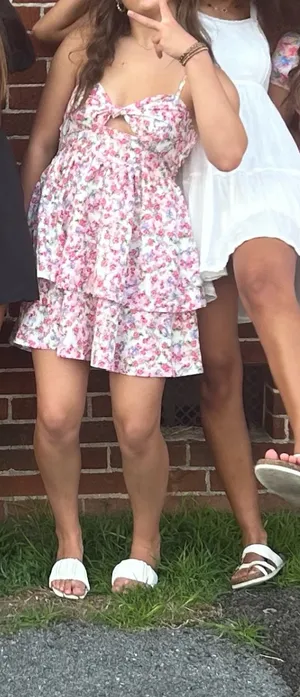 Hello Molly Floral Dress Mini thumbnail 1